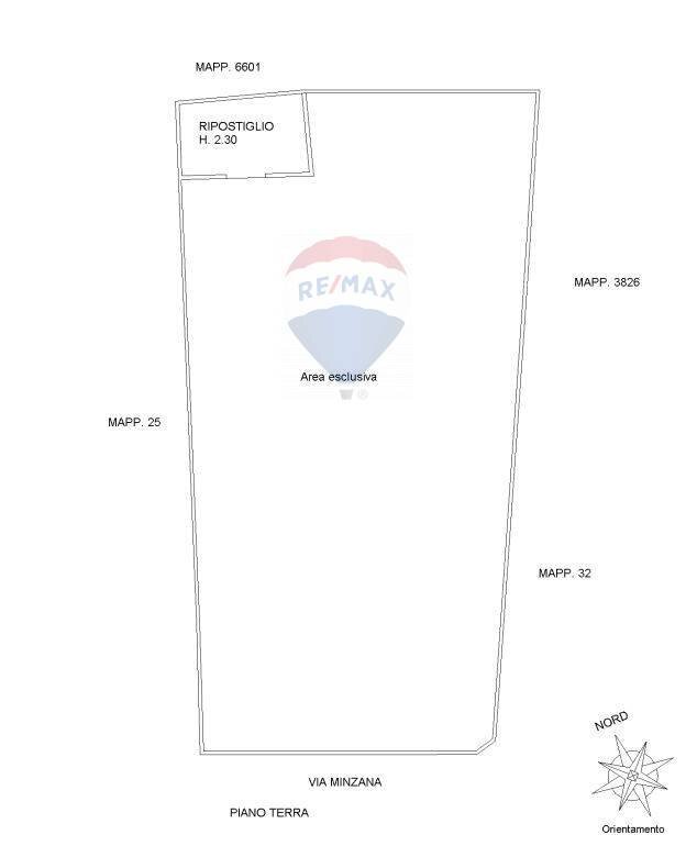 Pianta 2D - Casa semi indipendente Vicolo Gabriele D'Annunzio
 
5, Ferno - planimetria 1