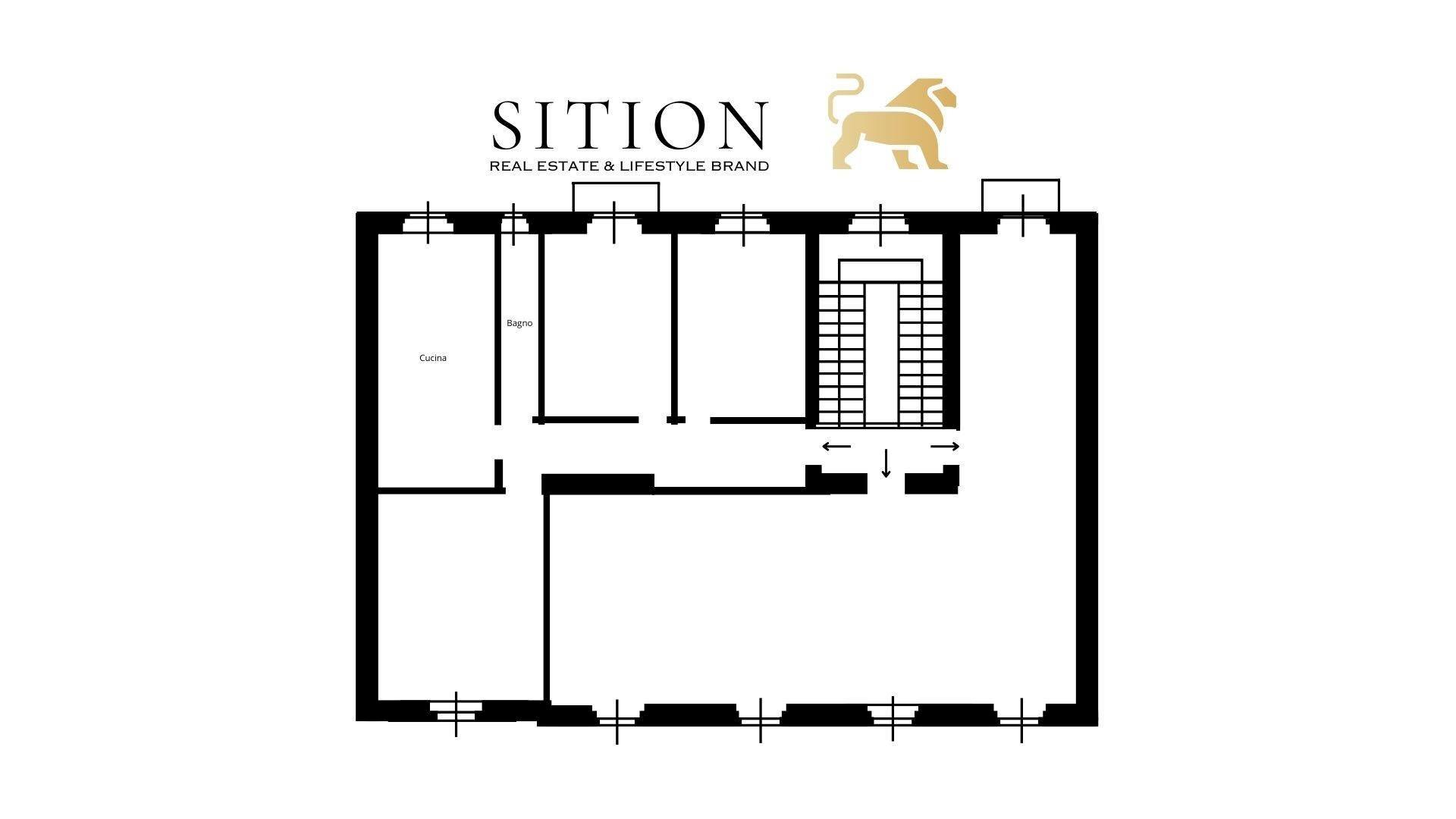 Foto 21 - Four-room apartment Via Ponte Seveso
 
33, Milano - floor plans 1