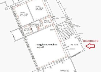 Planimetria - Trilocale via Giulio Pastore, Peschiera del Garda - foto 23