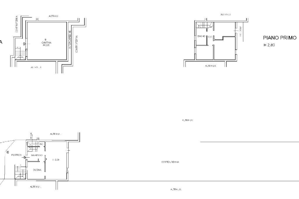 Casa semi indipendente Via fabbricotti, Ameglia - planimetria 1