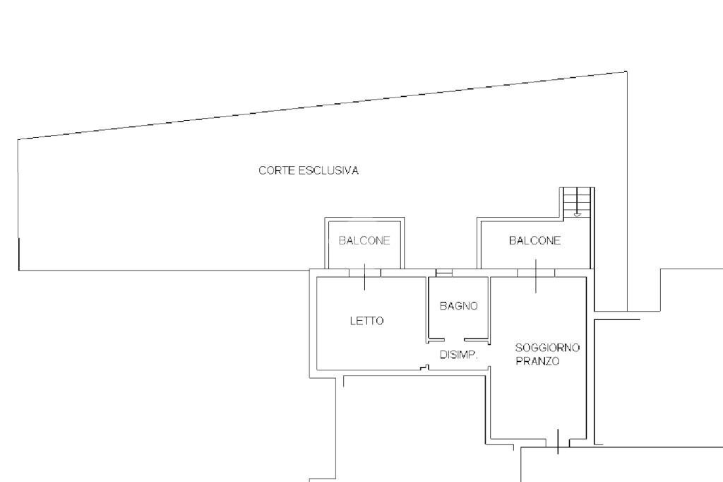Bilocale Via Quasimodo, Cervia - planimetria 1