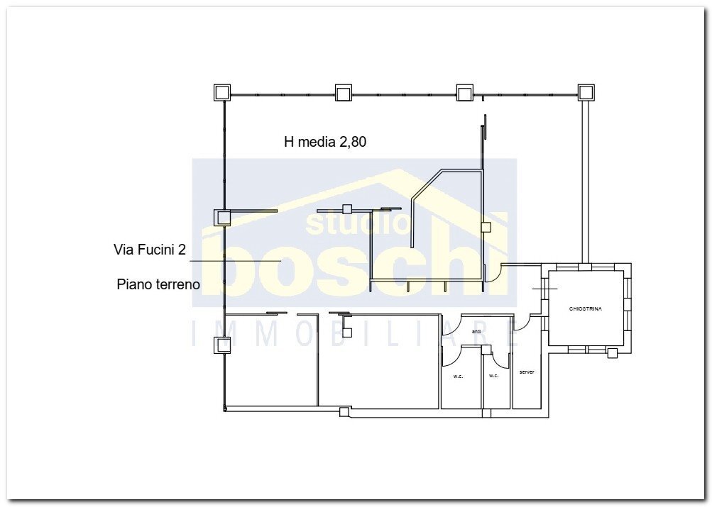 Ufficio Casalecchio di Reno - planimetria 1