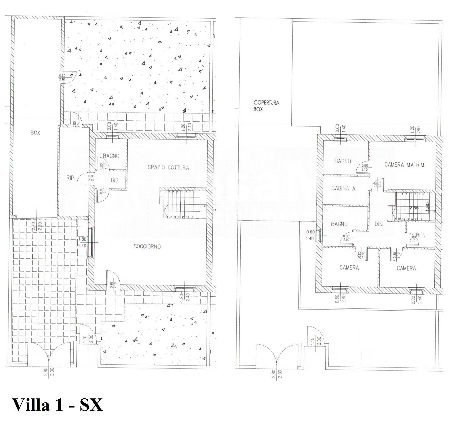 Foto 5 - Semi-detached house Rescaldina - floor plans 1