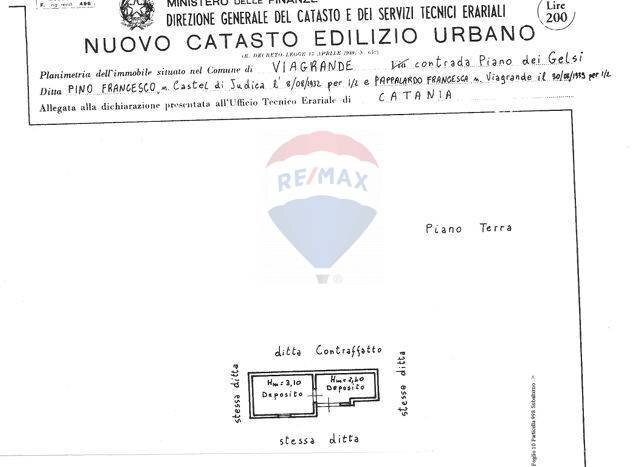 Pianta 2D - Building land contrada piano gelsi, (pappalardo salvatore 1)
 
1, Viagrande - floor plans 1