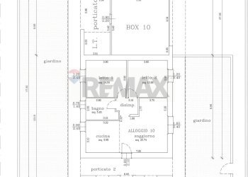 Pianta 2D - Trilocale Ponte San Pietro - foto 10