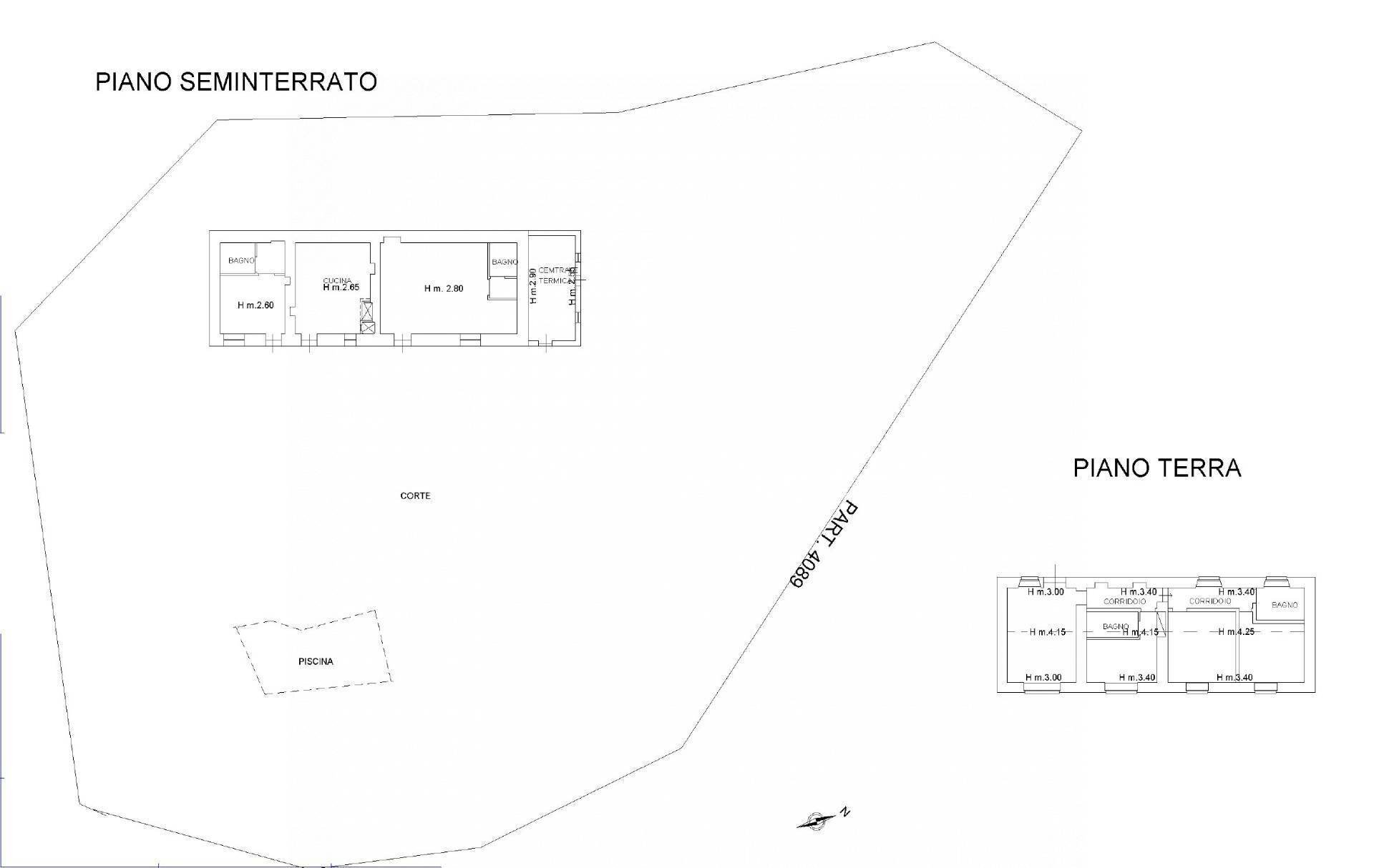 Foto 54 - Villa contrada fonte santucci
 
snc, Carunchio - planimetria 1