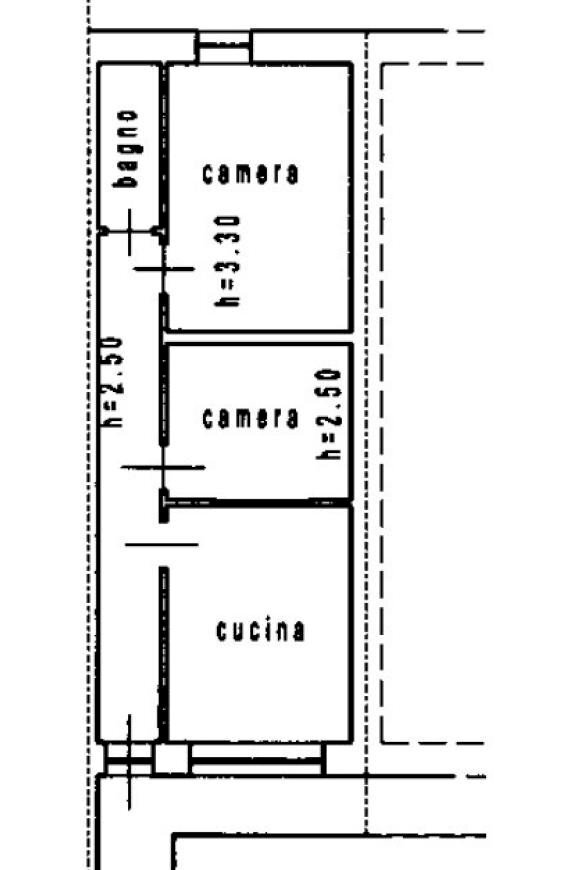 Bilocale via delle Ripe, 8, Mondovì - planimetria 1