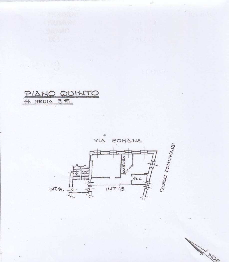 Trilocale via Aurelia, Camogli - planimetria 1