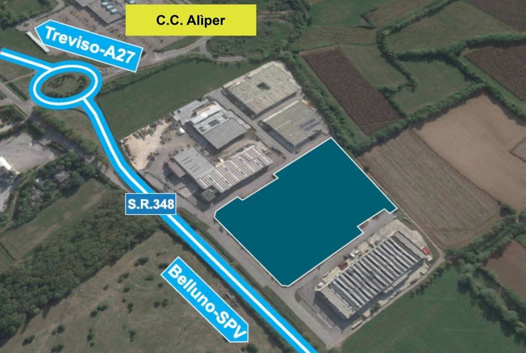 Mappa - Terreno edificabile via Feltrina, Paese - foto 1