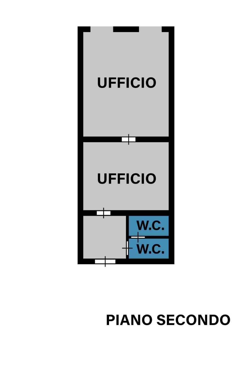 Office corso della Repubblica, Forlì - floor plans 1