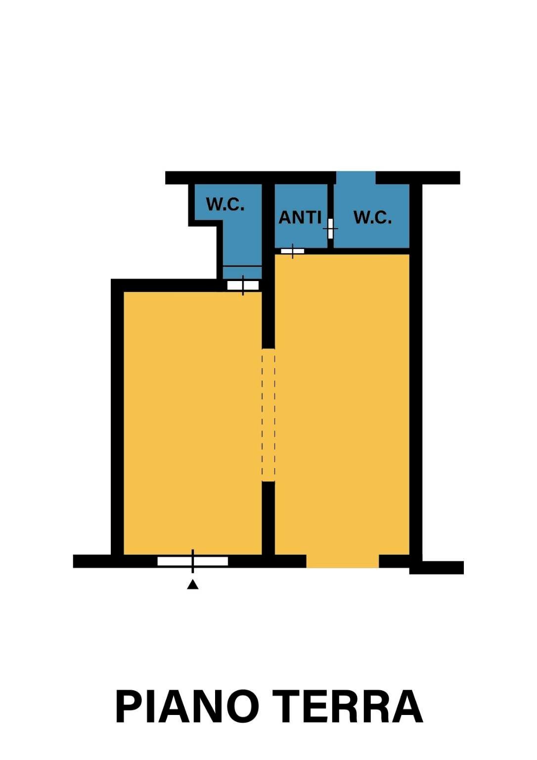 Trilocale viale dell'Appennino, Forlì - planimetria 1