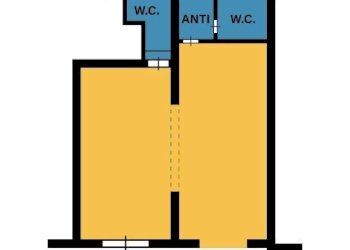 Planimetria - Trilocale viale dell'Appennino, Forlì - foto 1