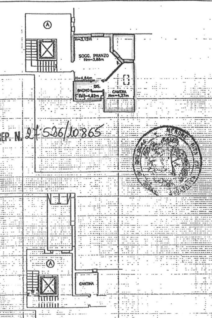 Two-room apartment Via cavalle, Budrio - floor plans 1