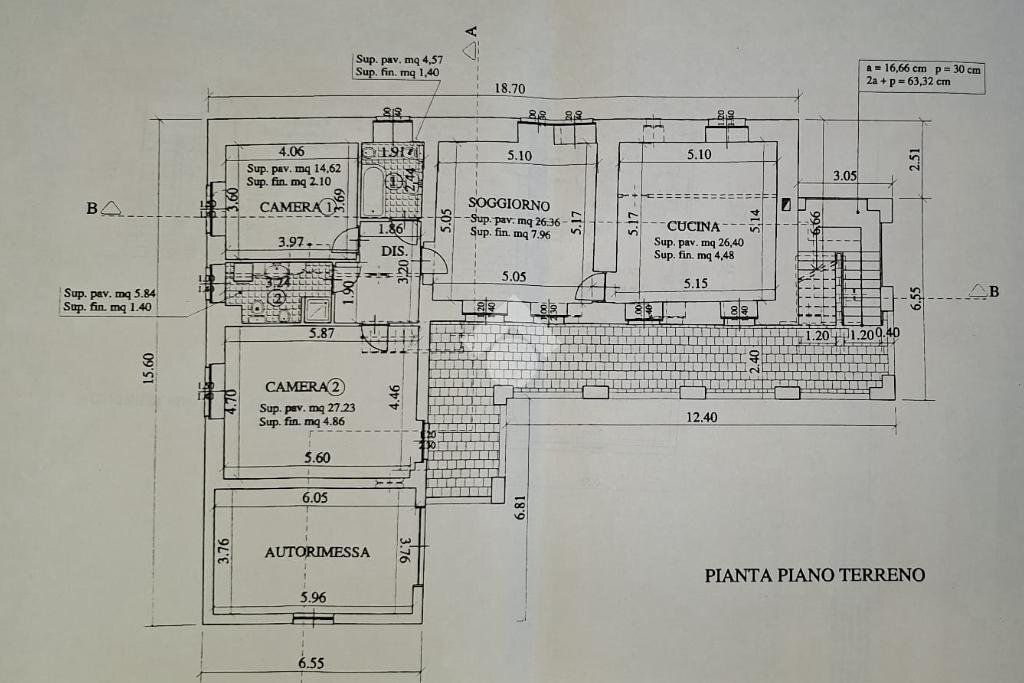 Villa Regione Tetti Scaglia 9, Piossasco - planimetria 1