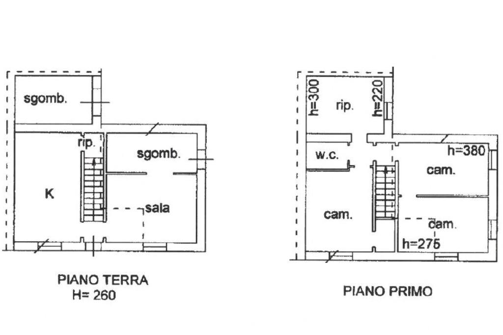 Rustic Via roma, San Clemente - floor plans 1