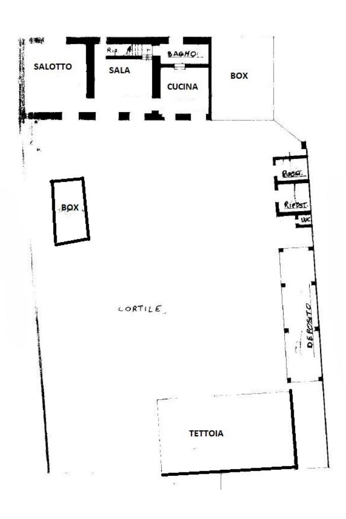 Independent house Via Cairoli, Fontanetto Po - floor plans 1