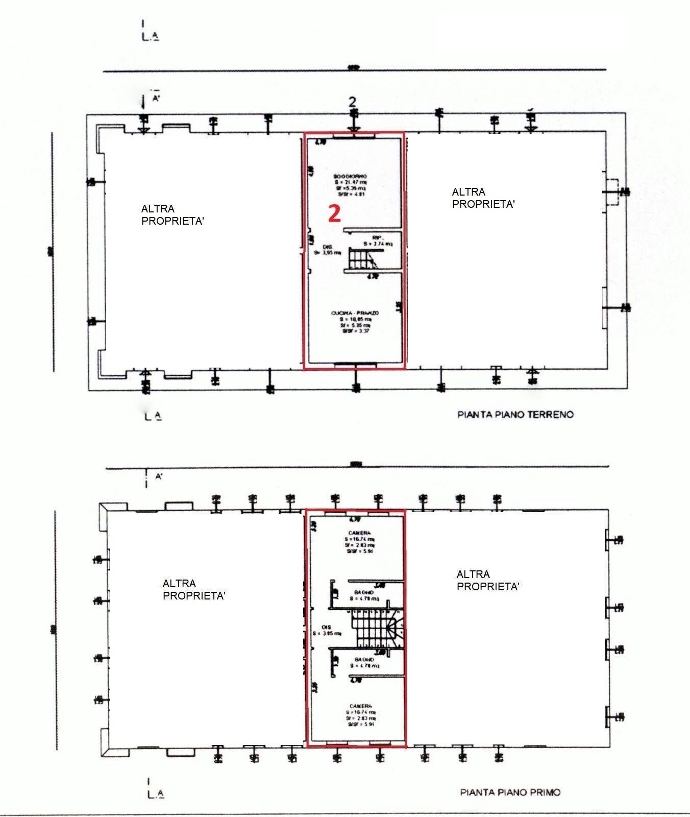 Foto 1 - Rustico Montespertoli - planimetria 1