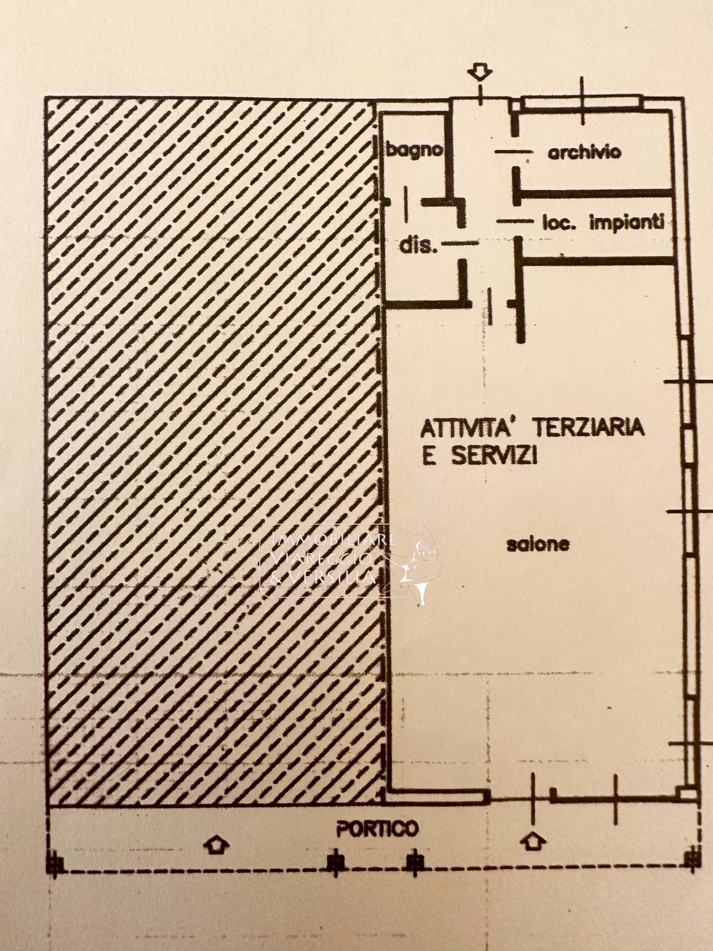 Foto 15 - Ufficio via Sarzanese, Camaiore - planimetria 1