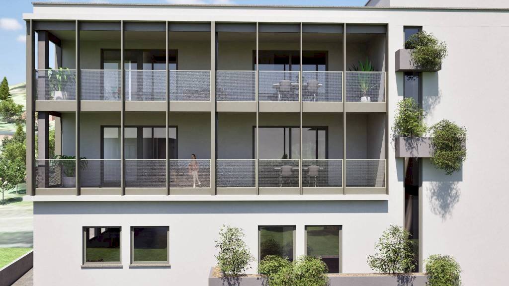 Facciata - Bilocale via Vittorio Veneto, 3, Luvinate - foto 3