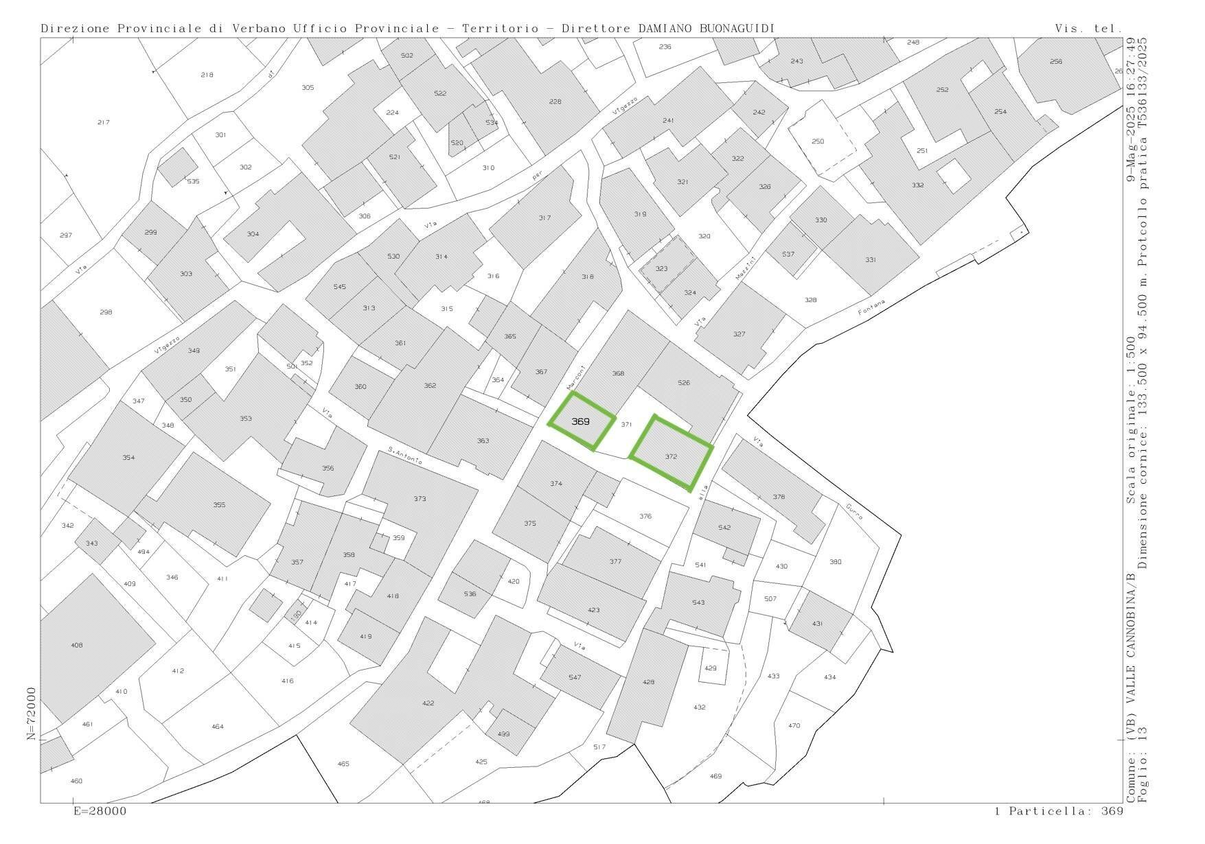 Casa indipendente via alla Fontana, Valle Cannobina - planimetria 1