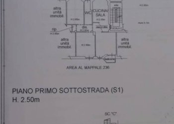 Planimetria - Trilocale via Brivio, Milano - foto 7