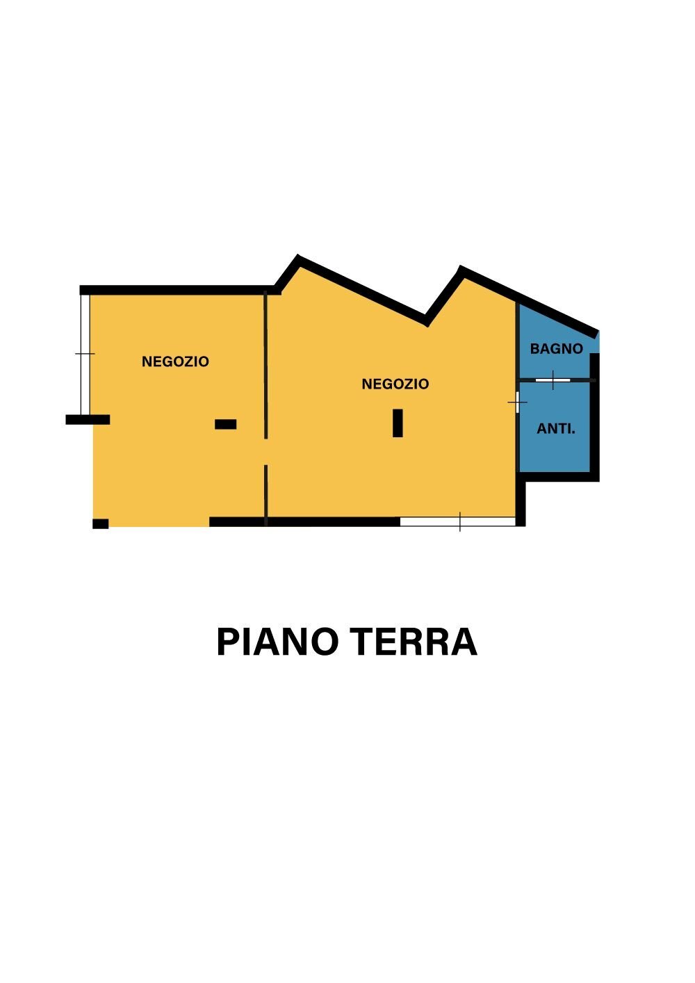 Commercial Activity viale Lecce, Rimini - floor plans 1