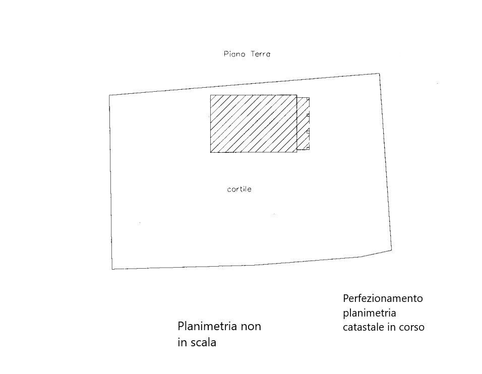 Villa strada San Silverio, Priocca - planimetria 1