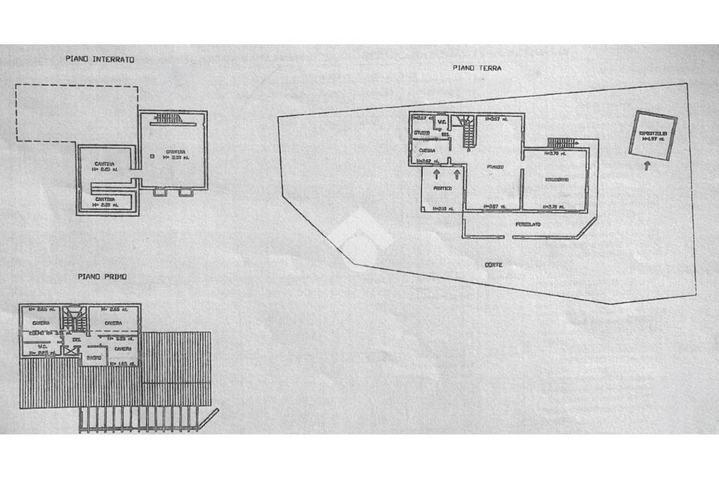 Casa indipendente Via casale, Poggio Torriana - planimetria 1