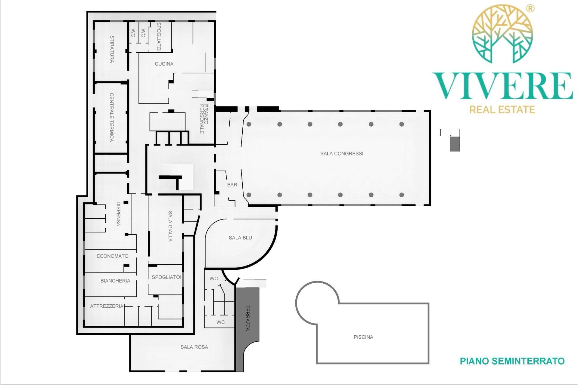 Foto 25 - Hotel Chianciano Terme - floor plans 1