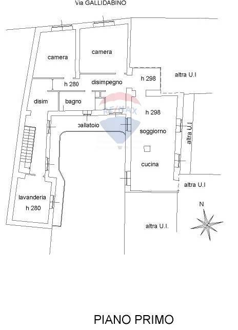 Pianta 2D - Casa semi indipendente Somma Lombardo - planimetria 1