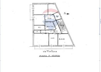 Pianta 2D - Appartamento Via Fontana
 
350, Modica - foto 63