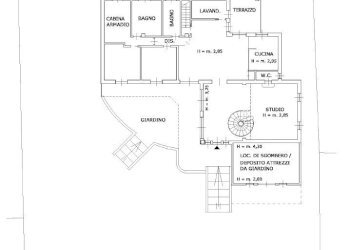 planimetria - Villa Via Cuneo, 11., Castelletto Stura - foto 83