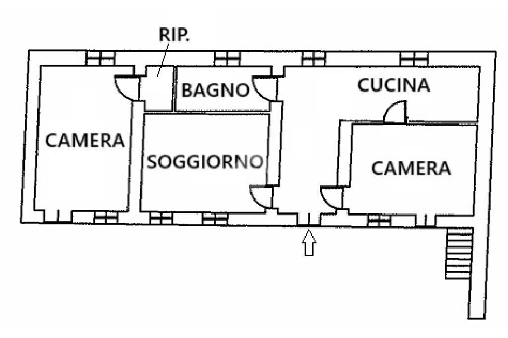 Independent house Via Circonvallazione, Borgo d'Ale - floor plans 1