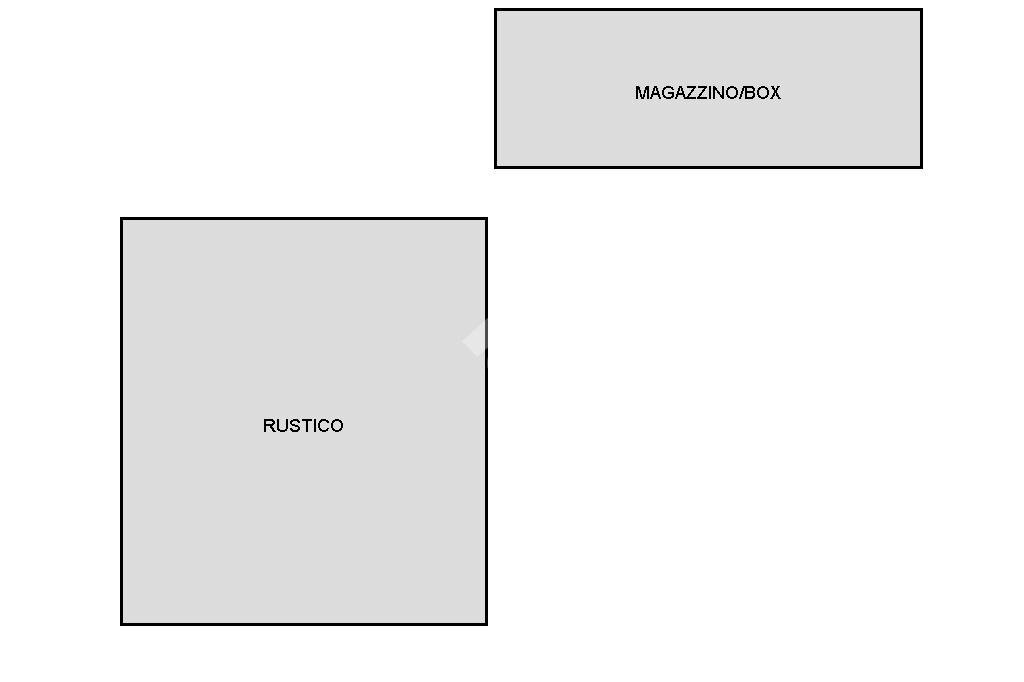 Rustico Frazione Desertes, Cesana Torinese - planimetria 1