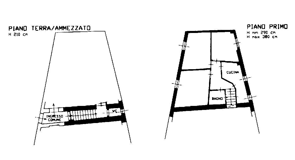 Appartamento Bologna - planimetria 1