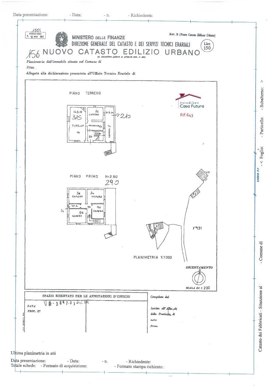Casa indipendente Castel San Pietro Terme - planimetria 1