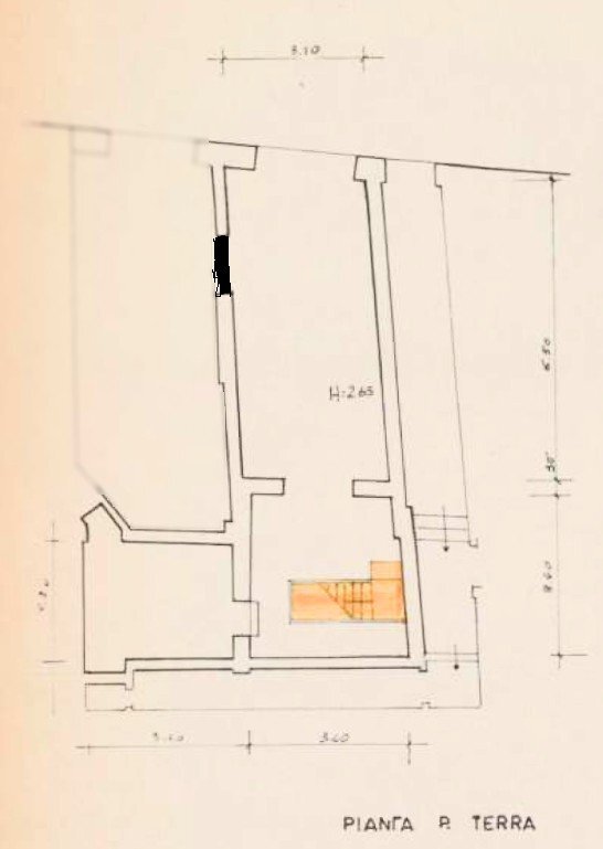 Negozio Bologna - planimetria 1
