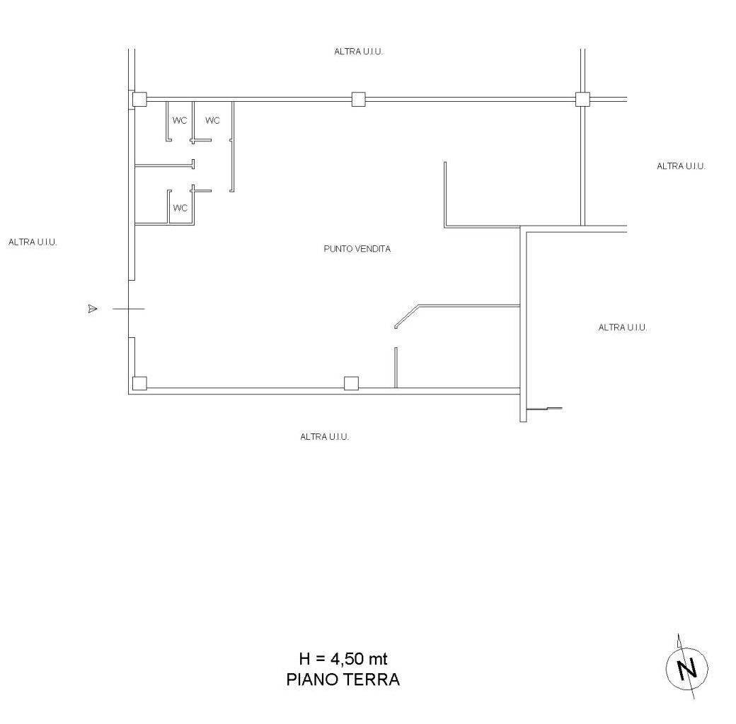 Foto 22 - Locale Commerciale via Raffaello Sanzio
 
19, Villasanta - planimetria 1