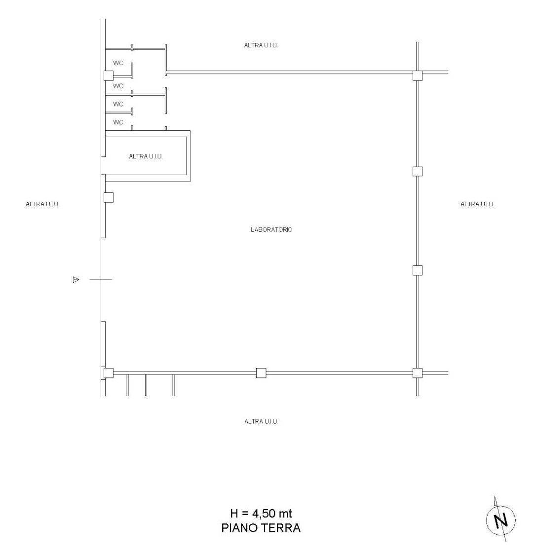 Foto 22 - Laboratorio via Raffaello Sanzio
 
19, Villasanta - planimetria 1