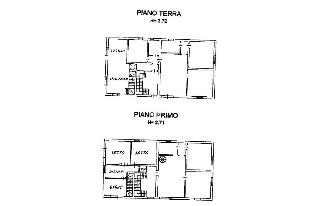 Casa indipendente Via Malaspina, Cavezzo - planimetria 1
