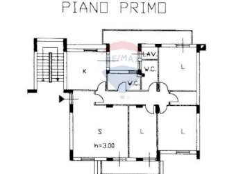 Pianta 2D - Quadrilocale Viale San Teodoro
 
19, Catania - foto 28