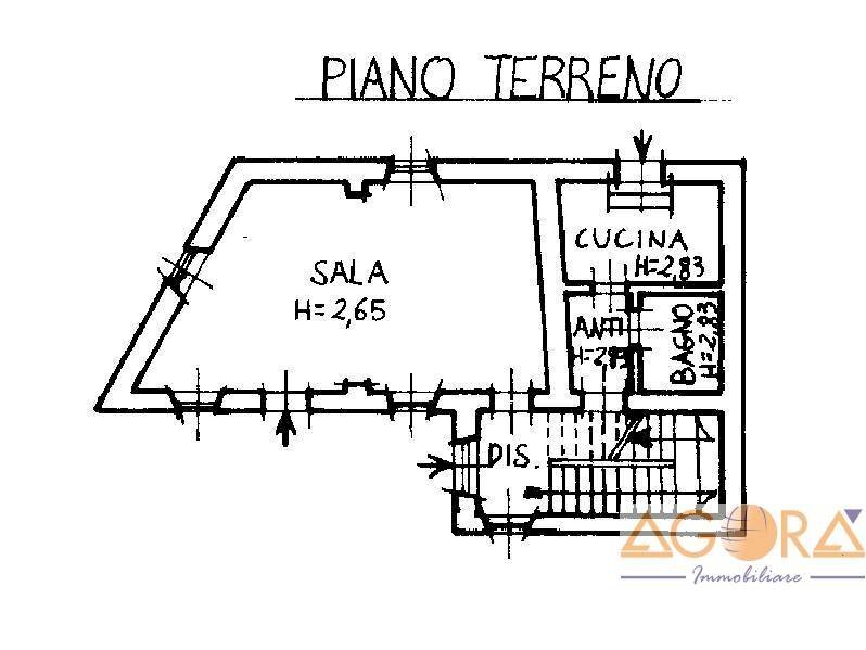 Foto 44 - Independent house Via delle Querce
 
2, Momperone - floor plans 1