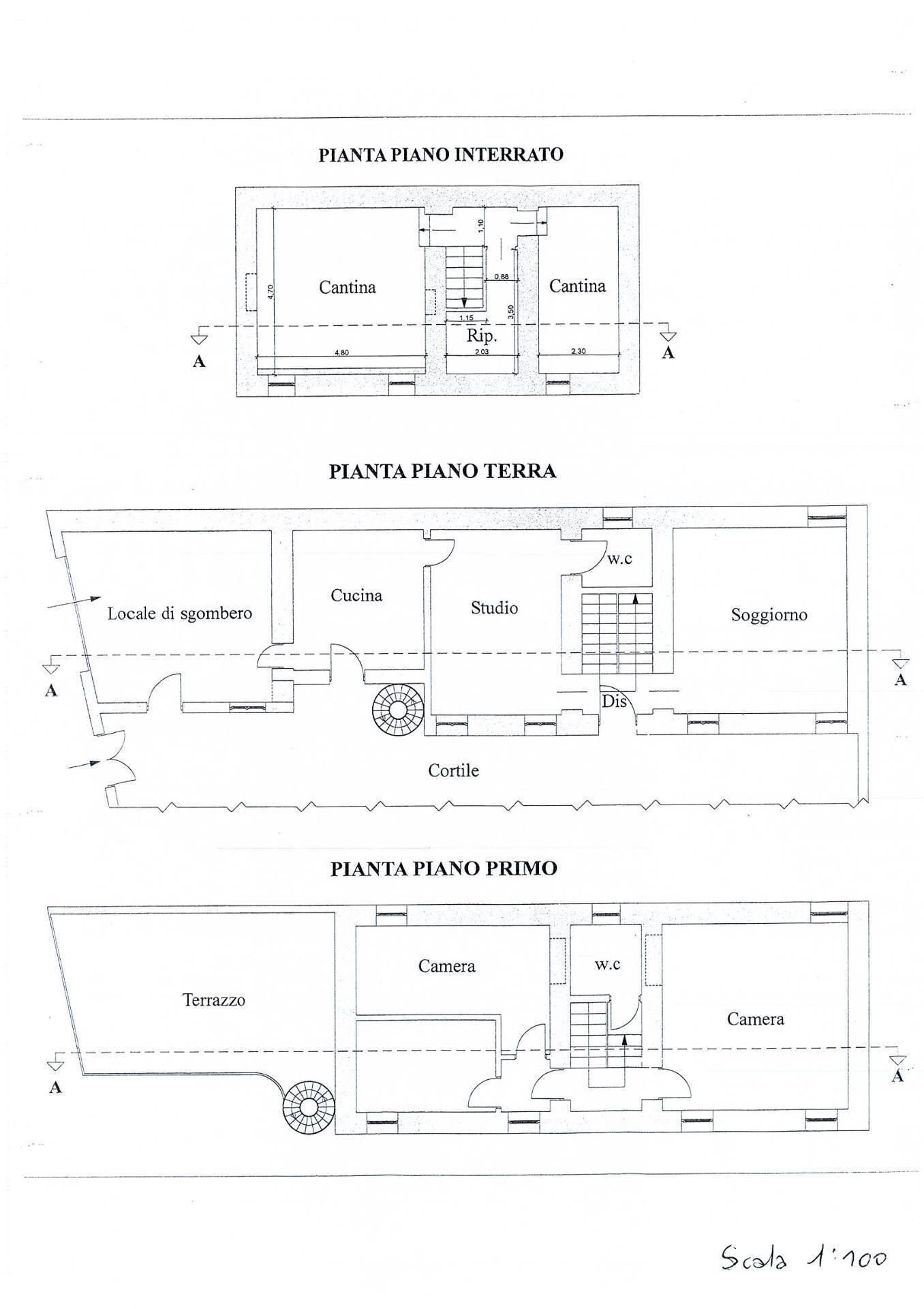Foto 36 - Rustico Strada Valle San Pietro
 
31, Pecetto Torinese - planimetria 1
