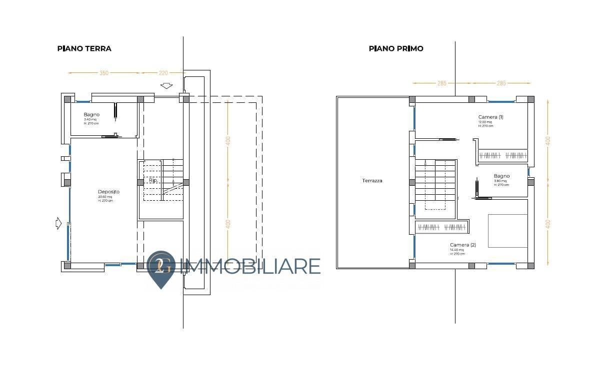 Foto 7 - Casa indipendente via valle
 
14, Riccò del Golfo di Spezia - planimetria 1