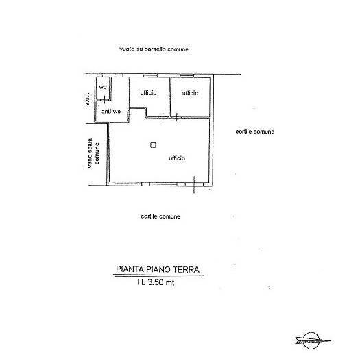 Foto 8 - Trilocale Via Magellano, Verdellino - planimetria 1