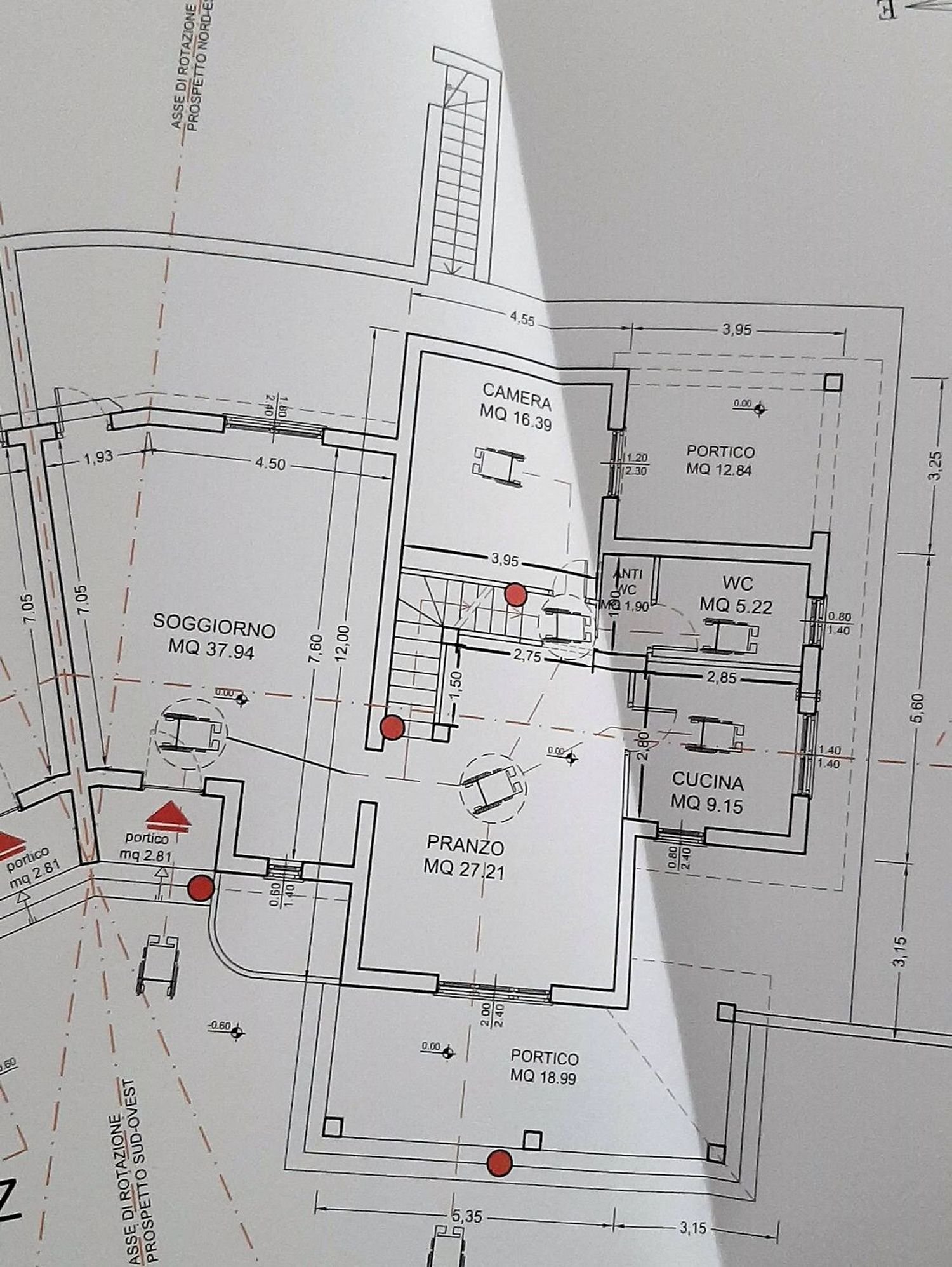 planimetria - Villa Morolo, Rignano Flaminio - floor plans 1