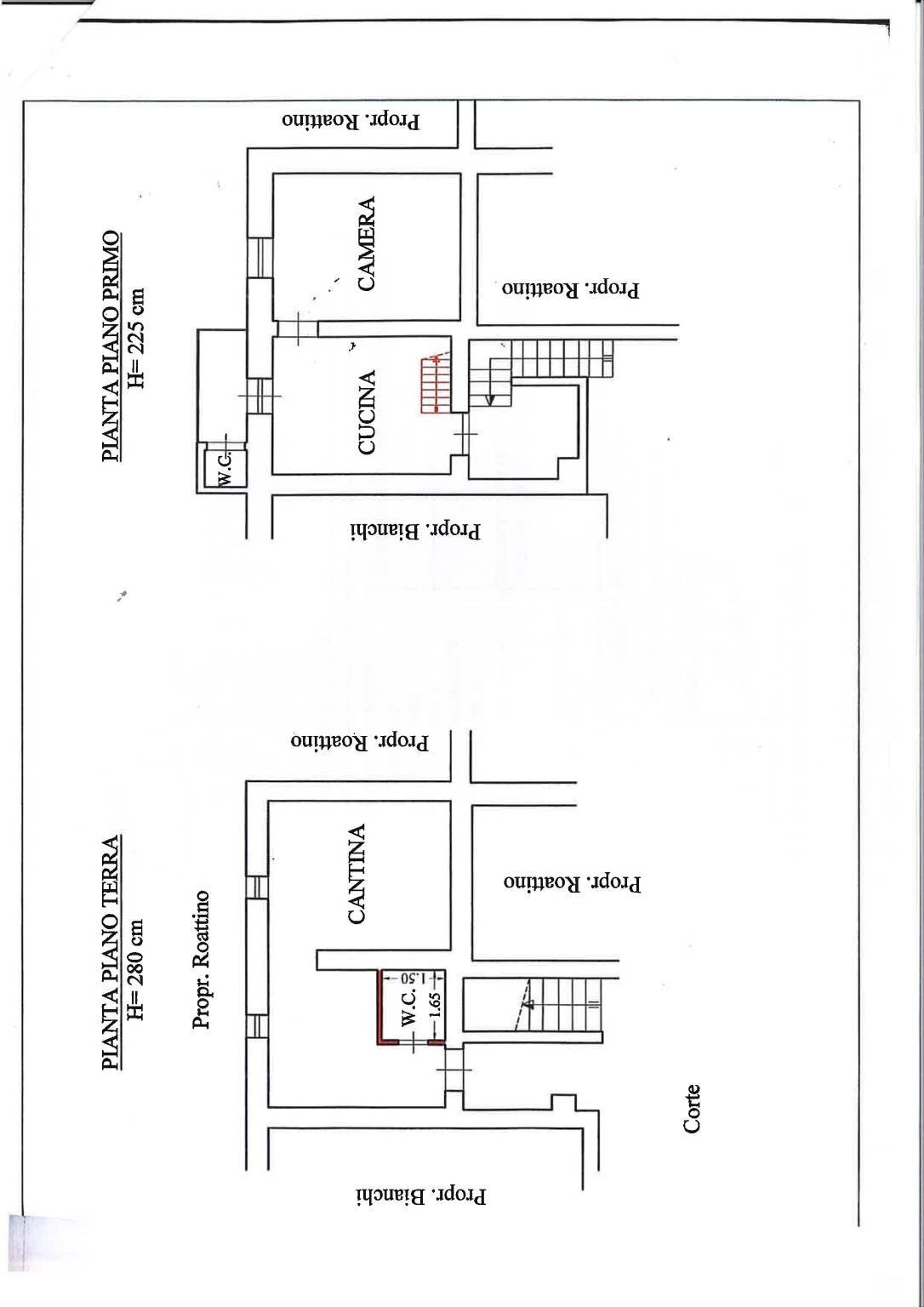 Casa indipendente Località Oberti, 37, Montaldo di Mondovì - planimetria 1