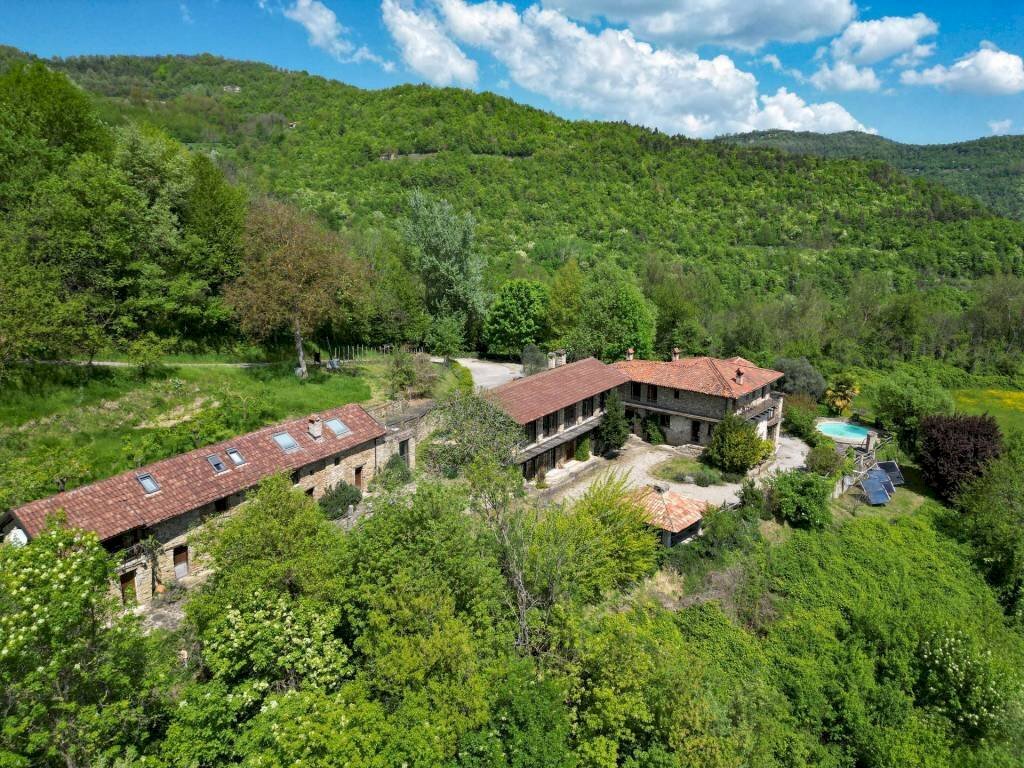 Vista - Rustico Borgata Valtortagna, 4, Mombarcaro - foto 1