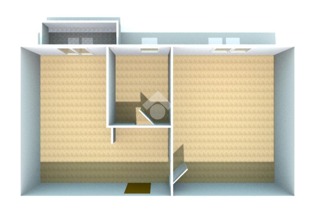 Two-room apartment Via Gianchette, Ventimiglia - floor plans 1