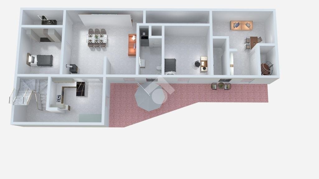 Villa Via Eugenio Curiel, Cologno Monzese - planimetria 1